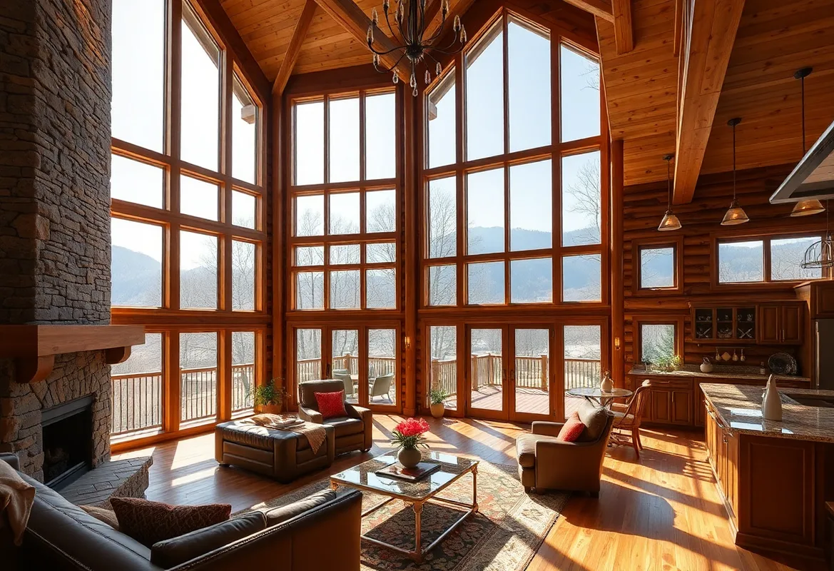 Experiencing Luxury Cabin Bliss Luxury amenities in Great Smoky Mountains Cabins for a perfect getaway