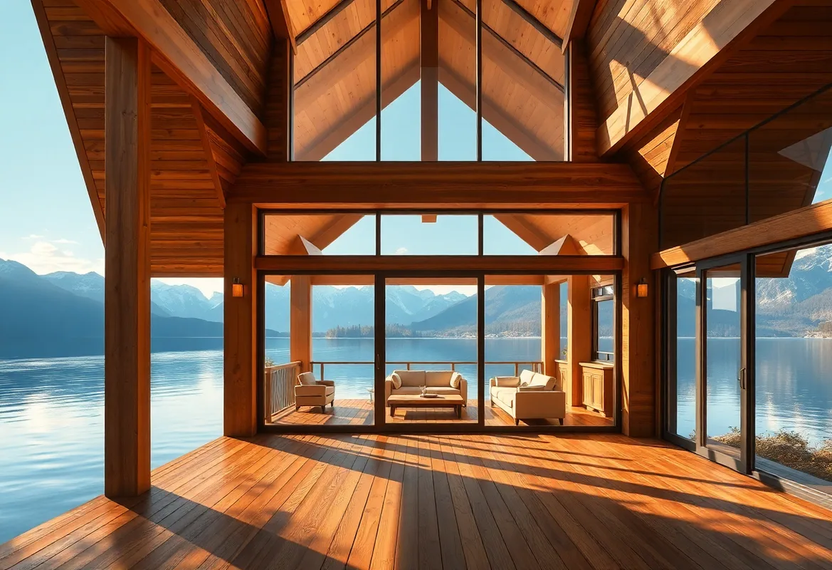 Lakefront Cabin Rentals among serene waters and lush trees